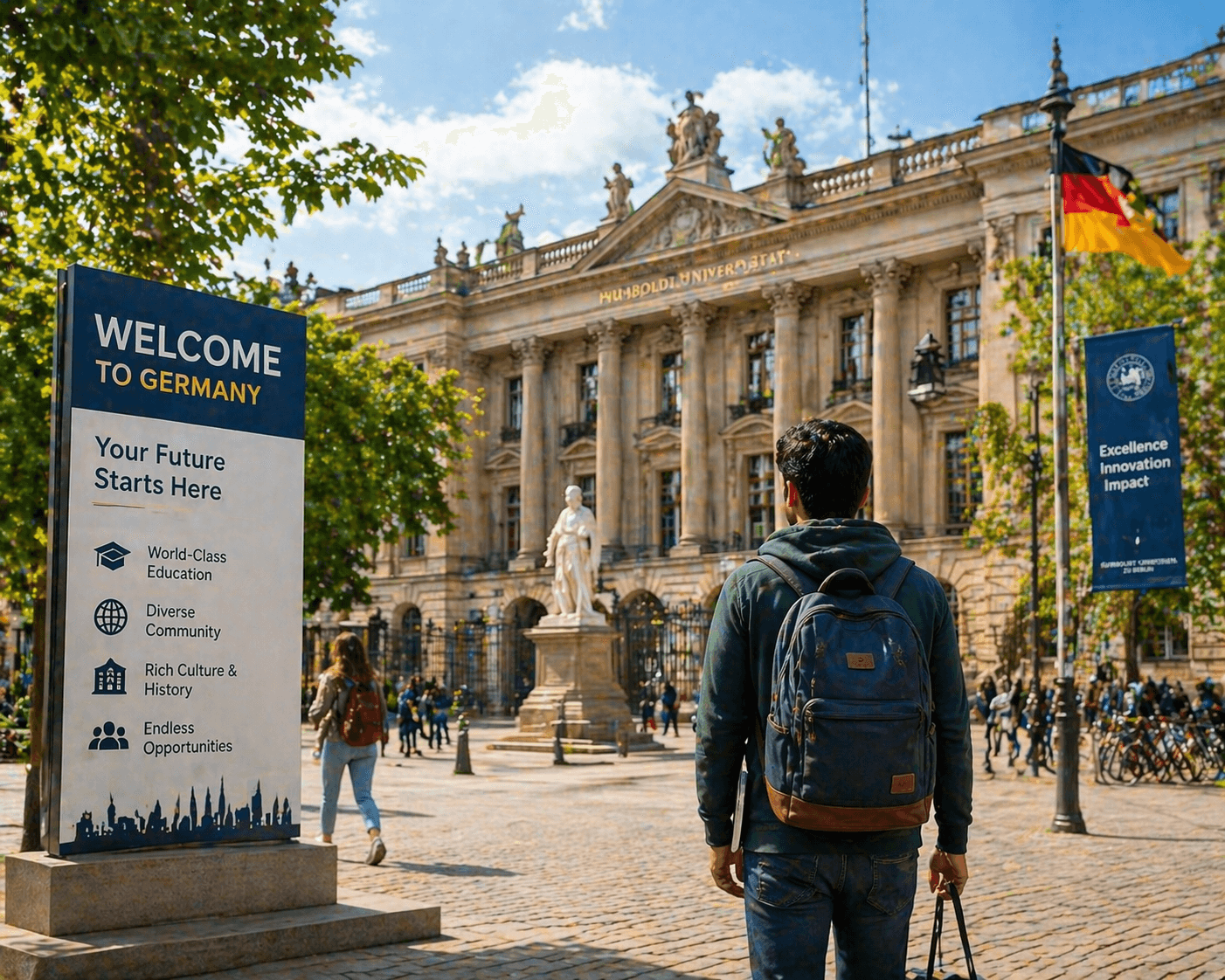 Study Abroad in Germany 🇩🇪 - Professional Guidance